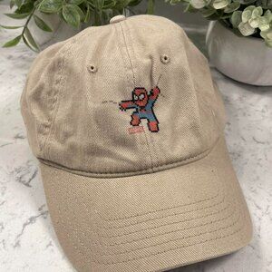 Men's Tan and Cream Hat